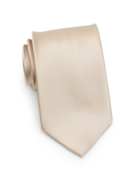 Kids Necktie in Champagne