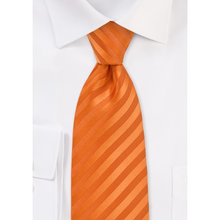 Bright Orange Kids Tie