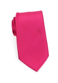 Solid Magenta-Pink Kids Tie