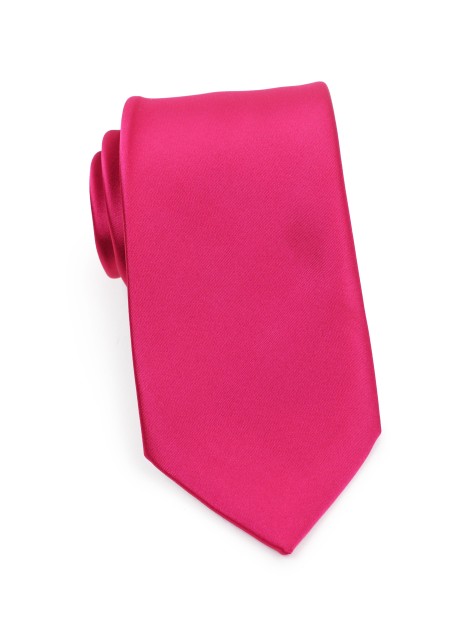 XL Tie in Magenta Pink