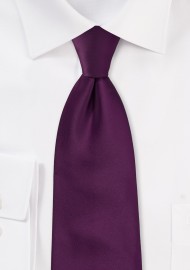 Bright Purple Necktie