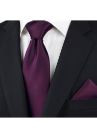 Bright Purple Necktie