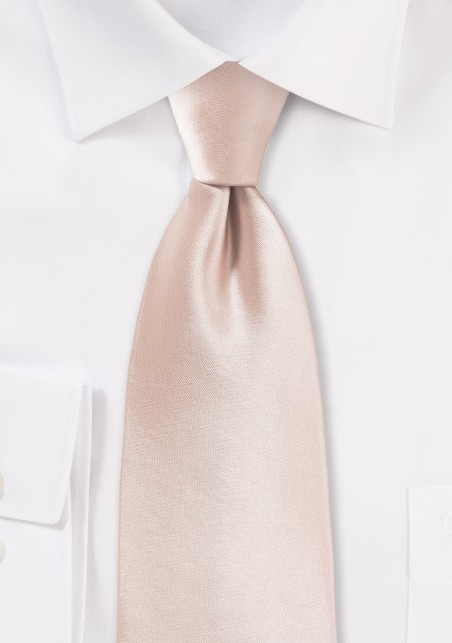 Antique Blush Mens Tie in XL Size