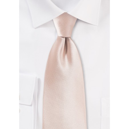 Antique Blush Mens Tie in XL Size