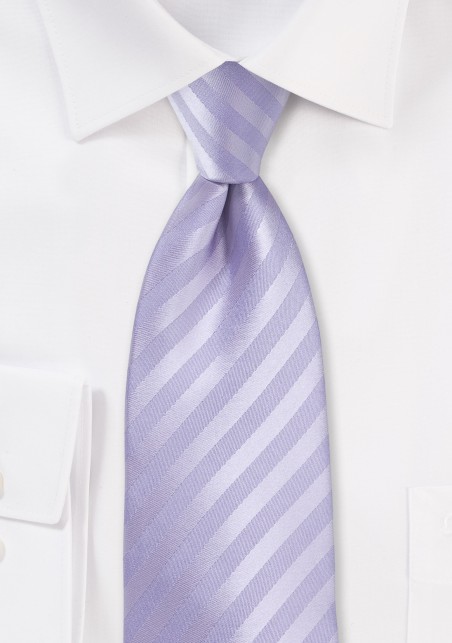 Kids Neck Tie in French Lavender