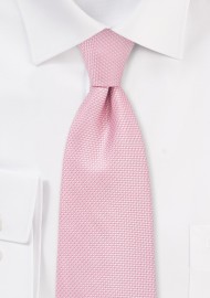 Pink Grenadine Textured Necktie