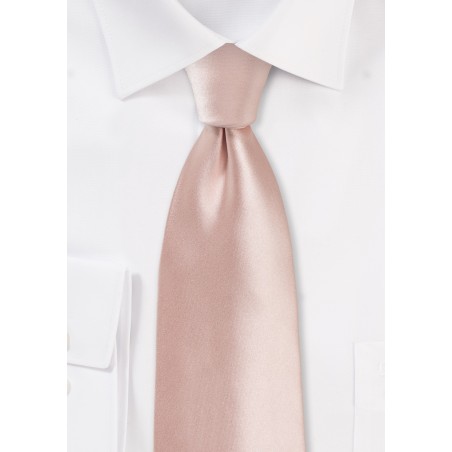 Peach Blush Boys Necktie