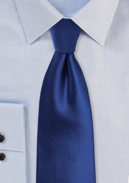 Royal Blue Tie in XL
