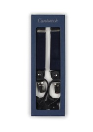 classic navy mens dress suspenders elastic strap