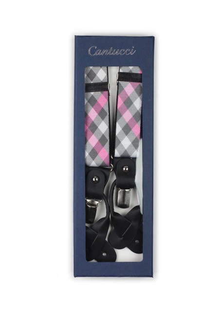 plaid suspenders