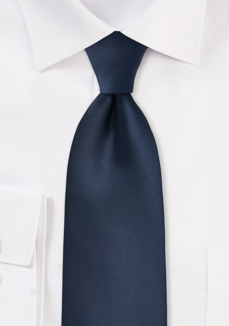 Midnight Blue Mens Necktie