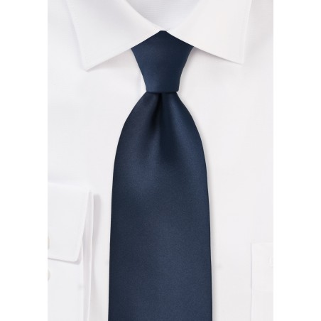 Midnight Blue Kids Length Tie