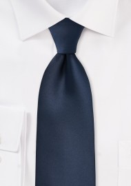Midnight Blue Kids Length Tie