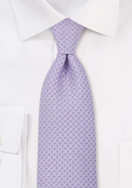 Mauve Colored Mens Tie