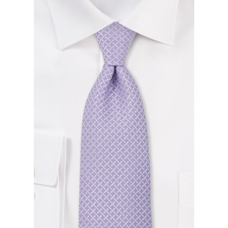 Mauve Colored Mens Tie