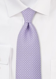Mauve Colored Mens Tie