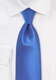 Nautical Blue Textured Kids Tie
