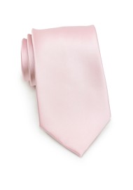 Kids Tie in Blush Pink