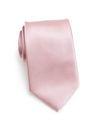 Soft Pink Colored Necktie