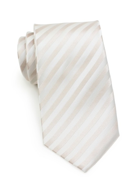 Ivory Colors Wedding Silk Tie