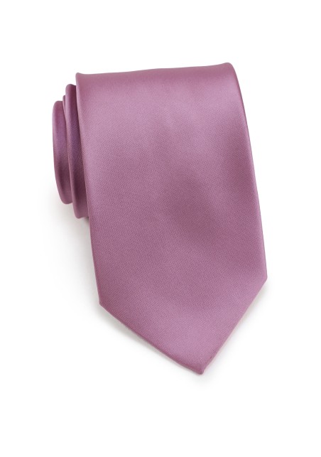 Purple Rose Colored Tie