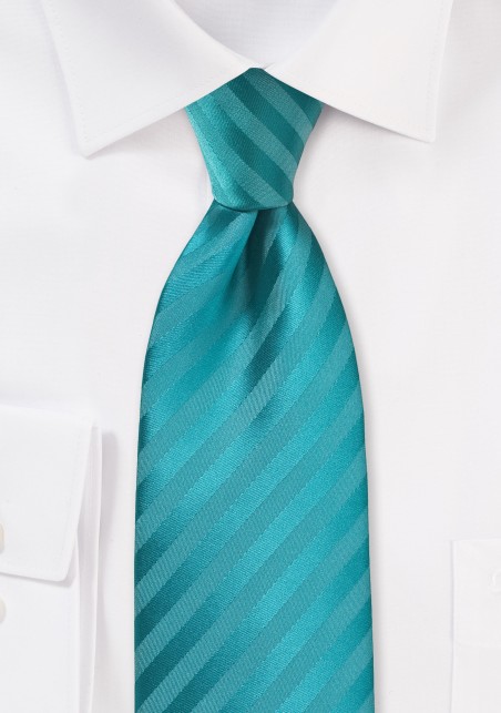 Oasis Striped Kids Length Necktie