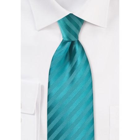 Oasis Striped Kids Length Necktie