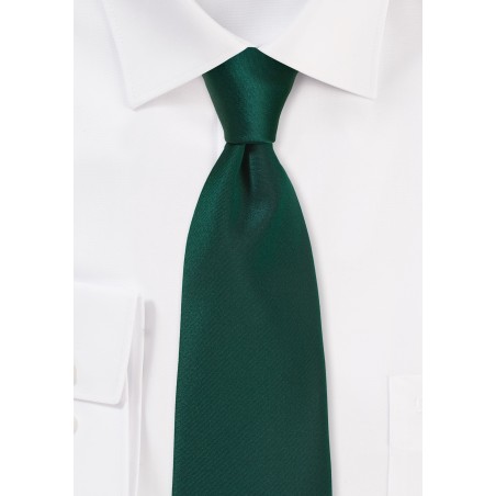 Dark Forest Green Mens Tie