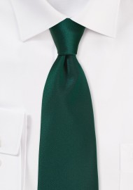 Dark Forest Green Mens Tie