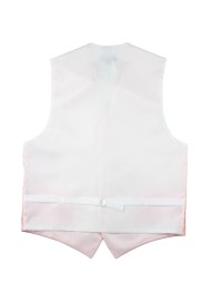 Wedding Paisley Vest in Bellini Back