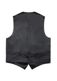 Paisley Designer Vest in Berry Purple Back
