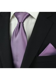 Wisteria Colored Necktie Styled