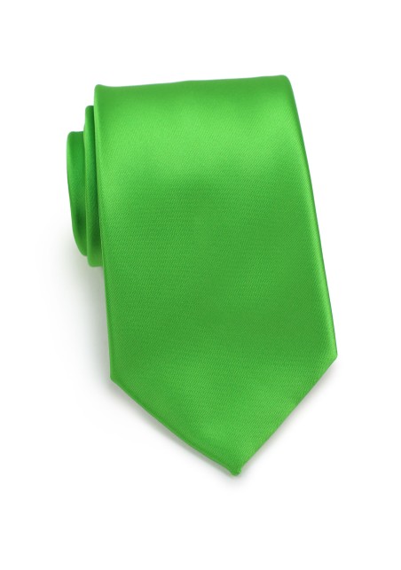 Tie in Kelly Green