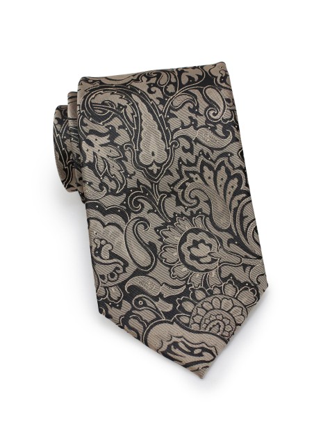 Golden Bronze Extra Long Necktie