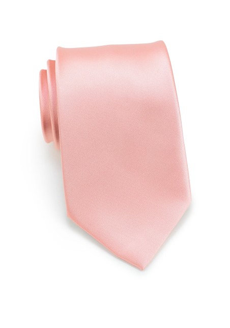 Candy Pink Colored Boys Necktie