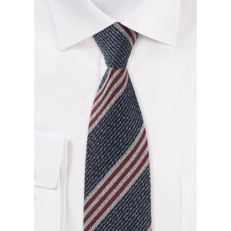 Vintage Striped Tie in Skinny Width