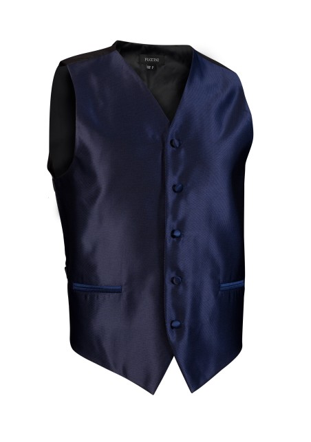 dark navy textured wedding formal vest mens