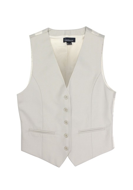 Tan Women's Vest Front