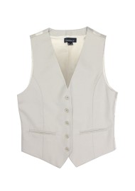 Tan Women's Vest Front
