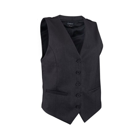 Women's Uniform Vest in Charcoal Gray
