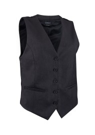 Women's Uniform Vest in Charcoal Gray