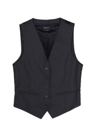 Women's Uniform Vest in Charcoal Gray