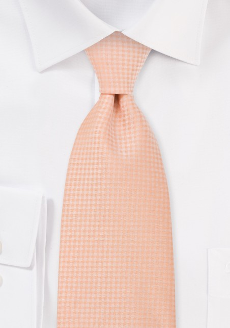 Light Orange Hued Kids Tie