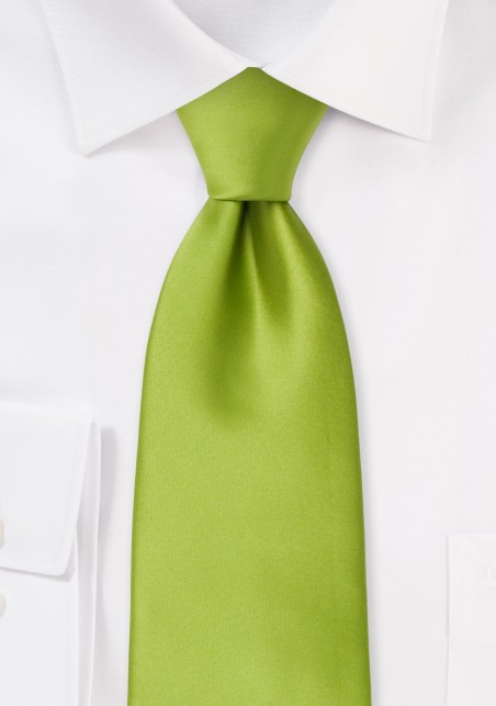 Bright Green Kids Tie