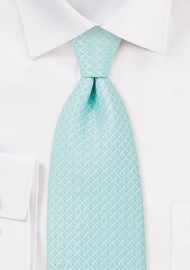 Light Cyan Blue Necktie