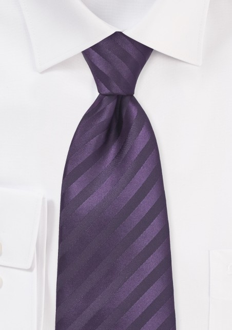 Two Toned Purple Tie