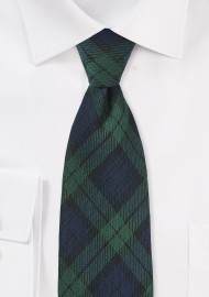 Scottish Tartan Plaid Kids Tie