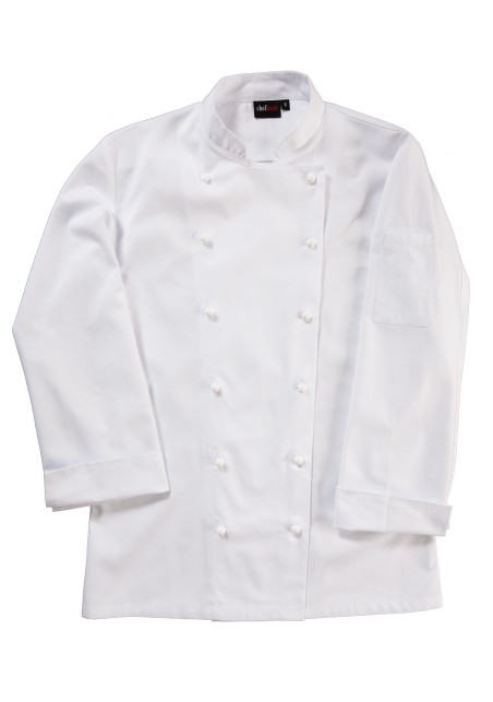 cotton womens chef jacket