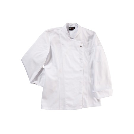 white cotton jacket for women fitted cut