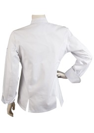 slim fit womens chef jacket